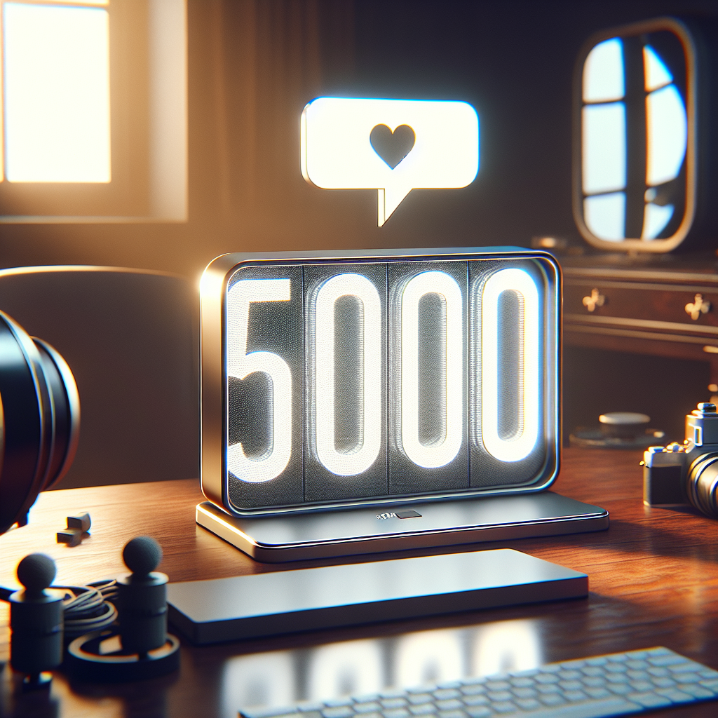 Jumpstart Your Social Media Journey: Insights to Secure Your First 5000 Followers